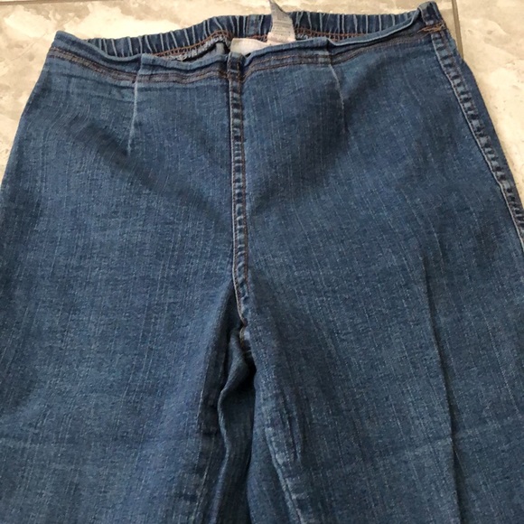 White Stag Pull On Capris Jeans S 